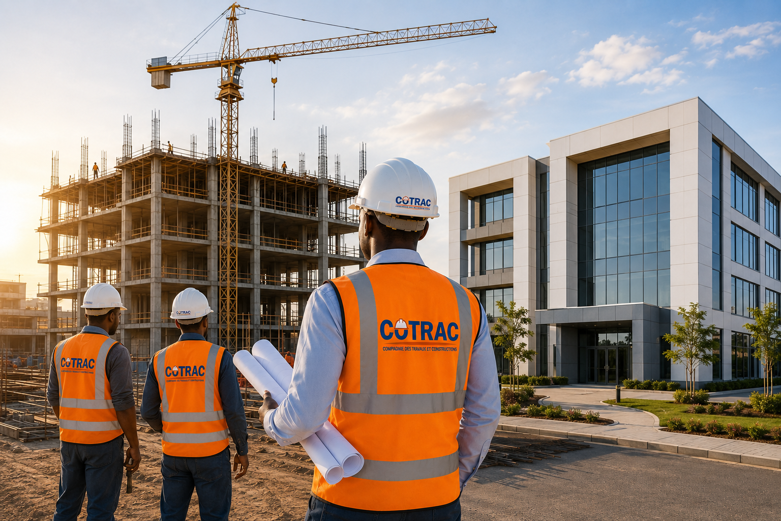 Chantier BTP COTRAC