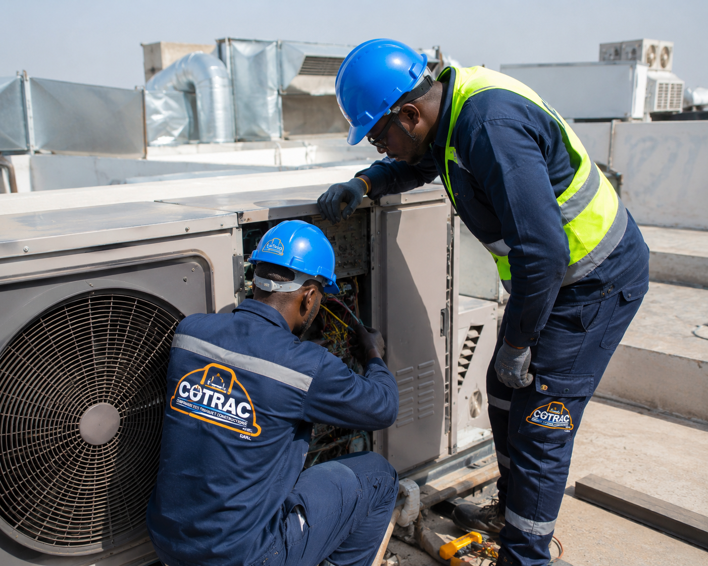 Intervention COTRAC climatisation