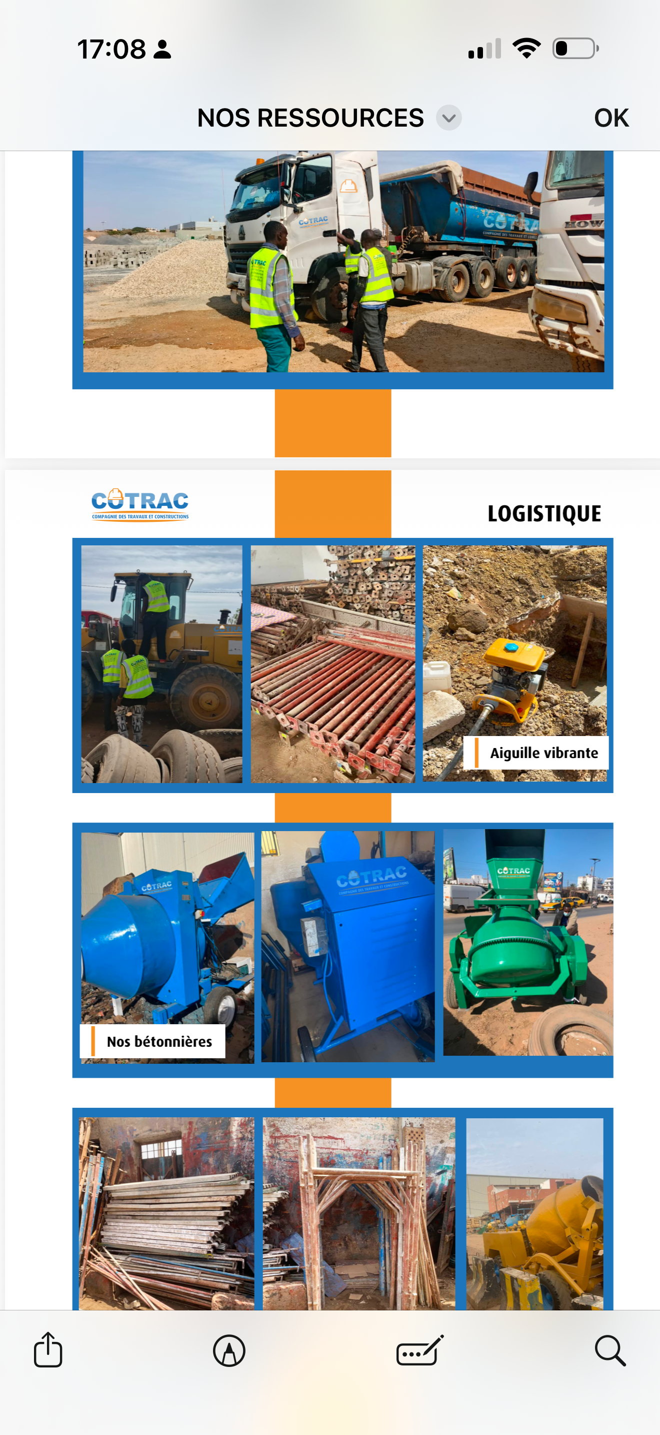 Vue d'ensemble logistique