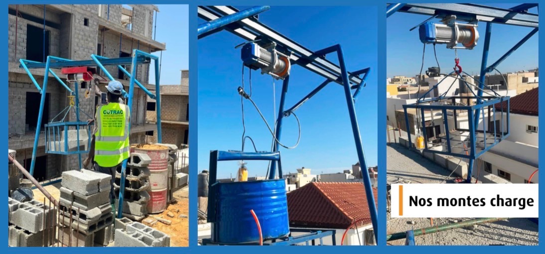 Monte-charge électrique 1000kg