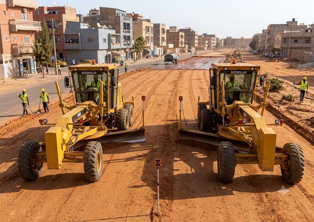 Niveleuse Caterpillar 140H
