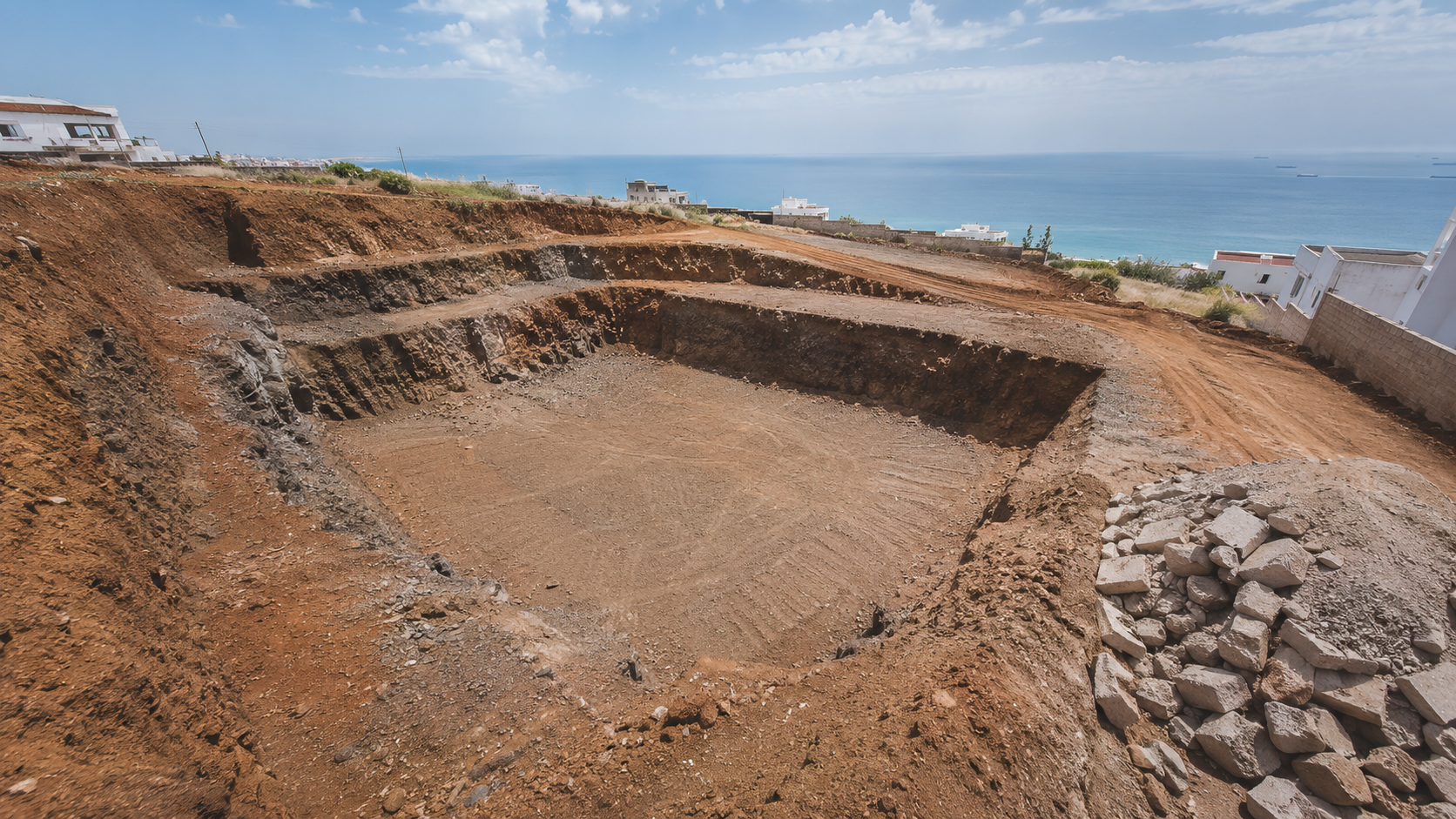 Excavation sous-sol Les Mamelles