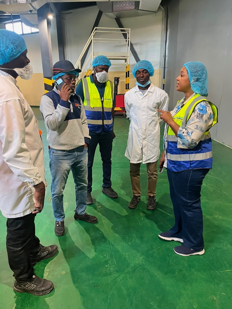 Construction d'un SAS de sortie des produits finis pour GB FOODS